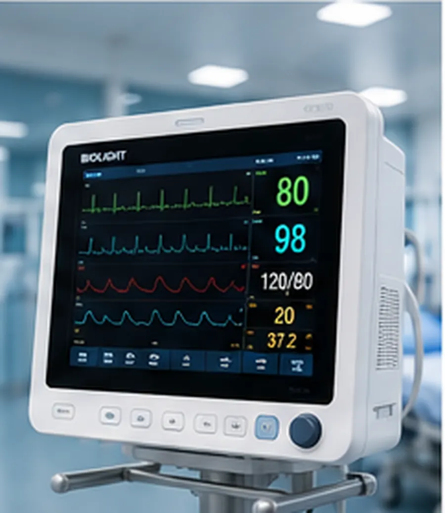 Biolight modular P15 patient monitor in ICU — I-ME Colombia