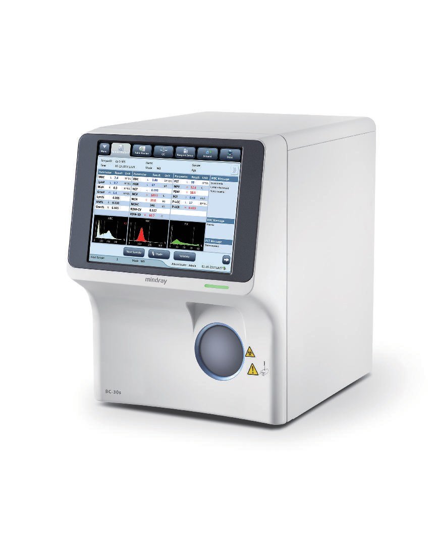Analizador hematológico automático Mindray BC-30s