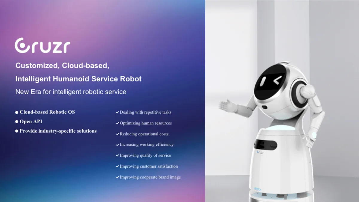 Cruzr Robot Comercial Inteligente AHuman Future
