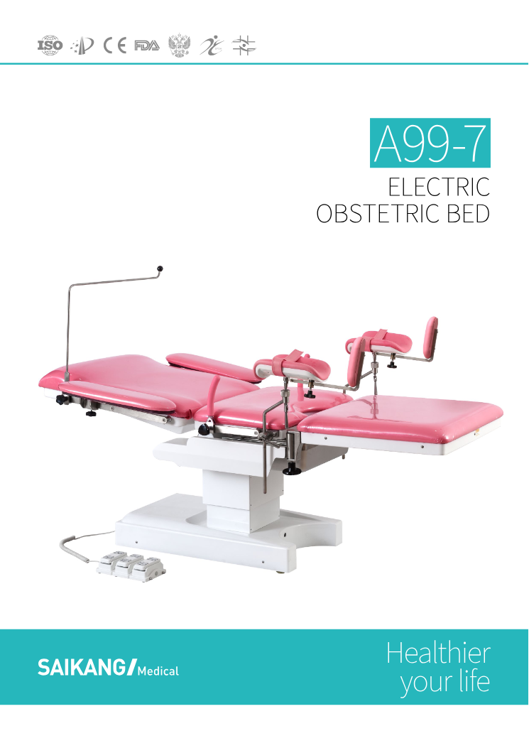 Cama Obstétrica Eléctrica A99-7