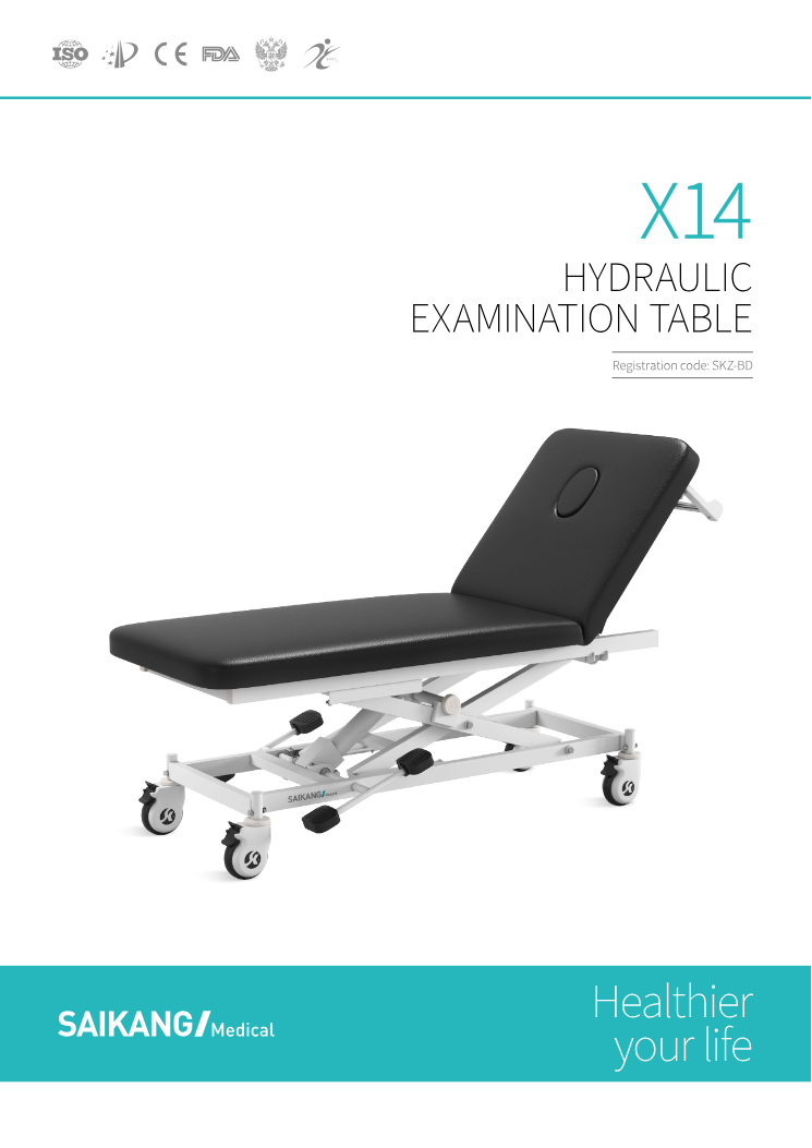Mesa de Examen Hidráulica X14