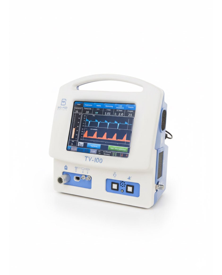Ventilador Mecánico Neonatal Pediátrico Adulto Ref TV-100 Bio-Med