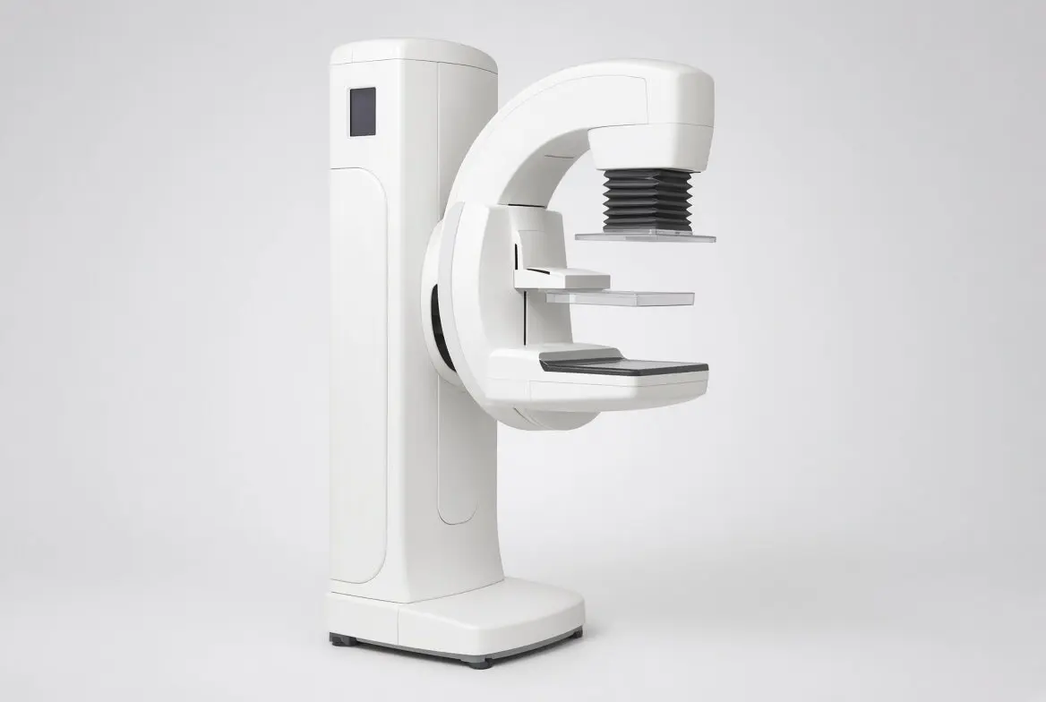 Mamógrafo digital DM166 Series Angell con tomosíntesis 3D y CESM